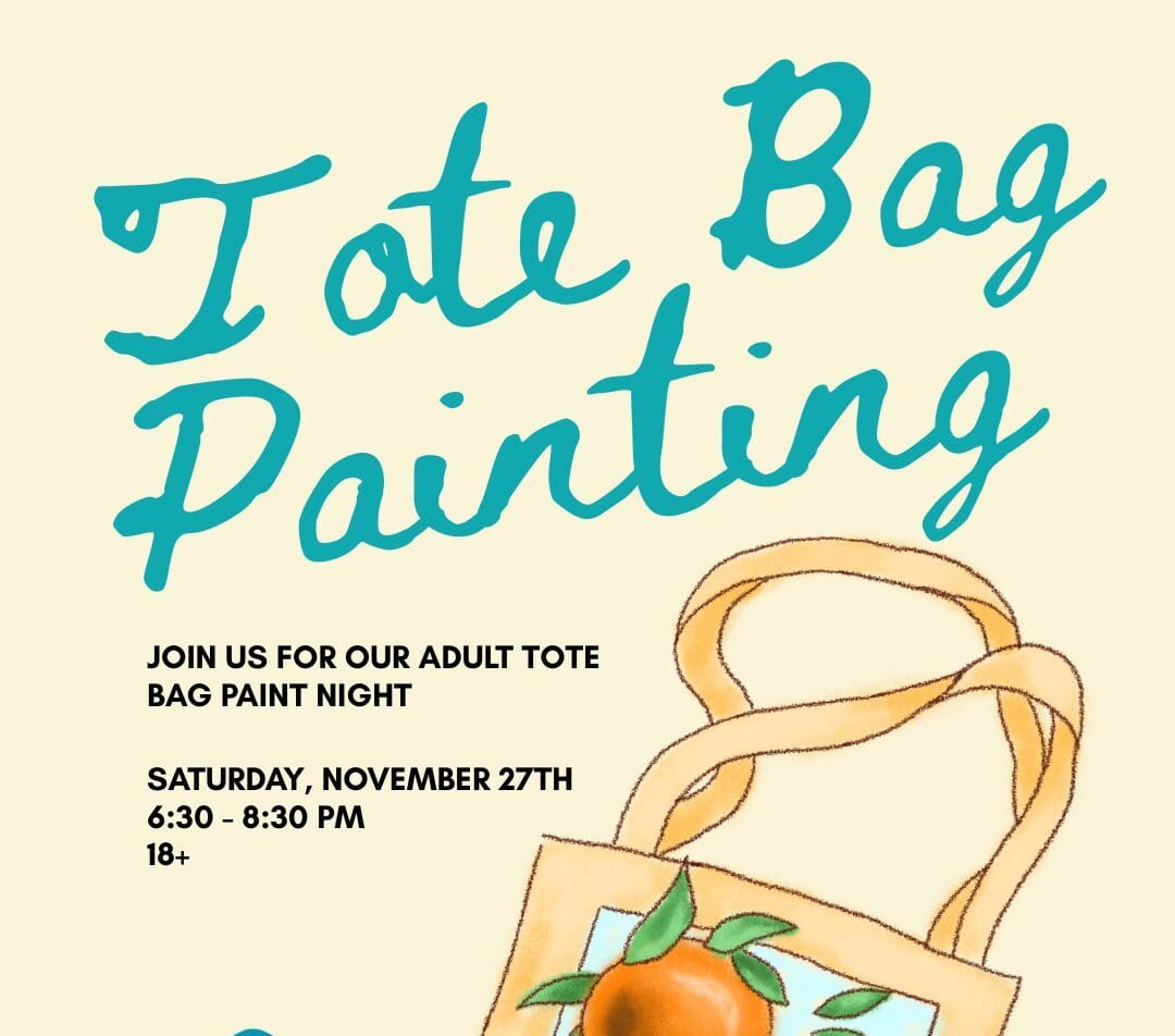 Adult Tote Bag Painting Event