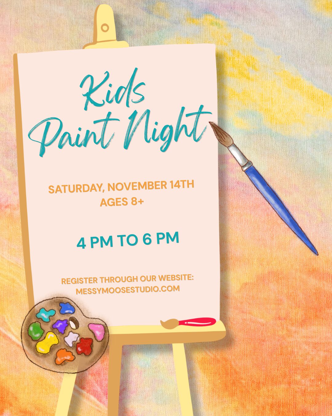 Kids Paint Night – Nov